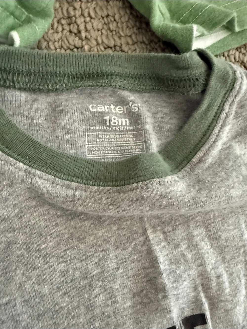 18M CARTERS BOYS PAJAMA BUNDLE